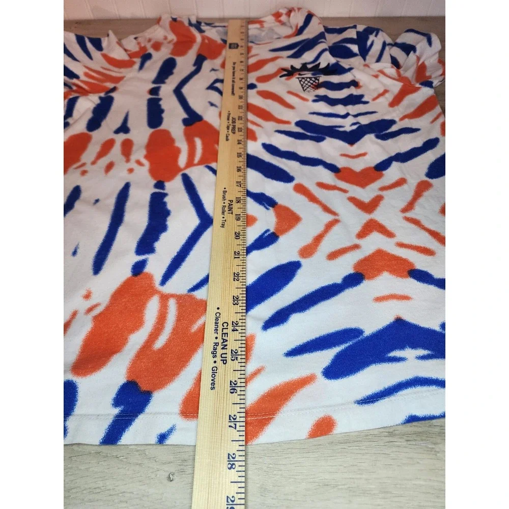 mens nike tie dye vintage t shirt  size L the nike tee dunk party basketball tee